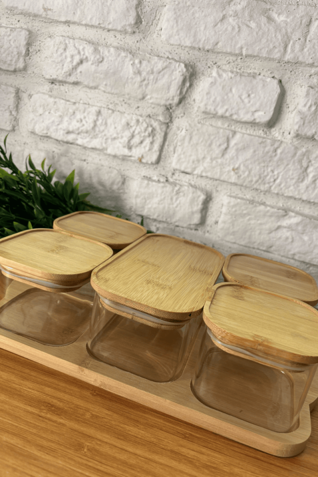 Bambum Cam Tepsili Kahvaltılık