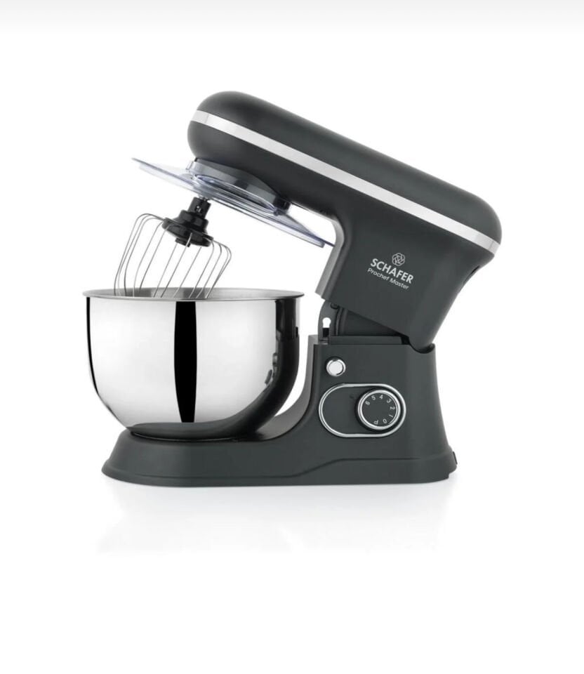 Schafer ProCHef Master Stand Mixer 1500 Wat -5 Lt.Antrasit
