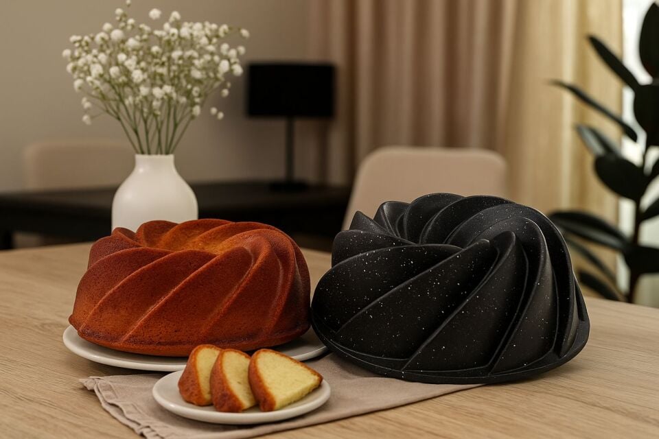 Döküm Kek Kalıbı Rüzgar Gülü -26 cm