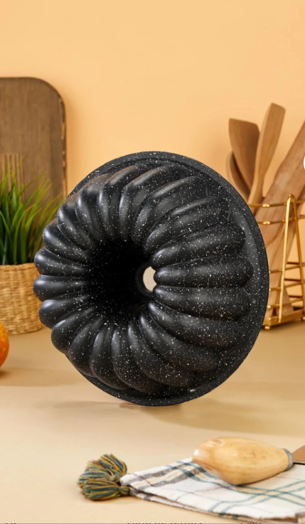 Döküm Kek Kalıbı Dilimli Klasik Model  -26 cm
